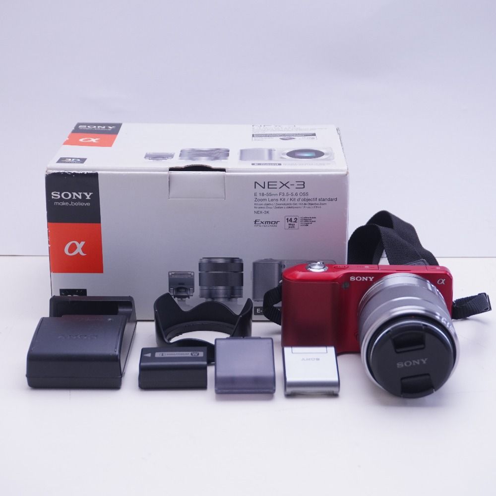 SONY NEX ソニー ネックス デジタルカメラ α NEX-3 E 18-55mm F3.5-5.6 