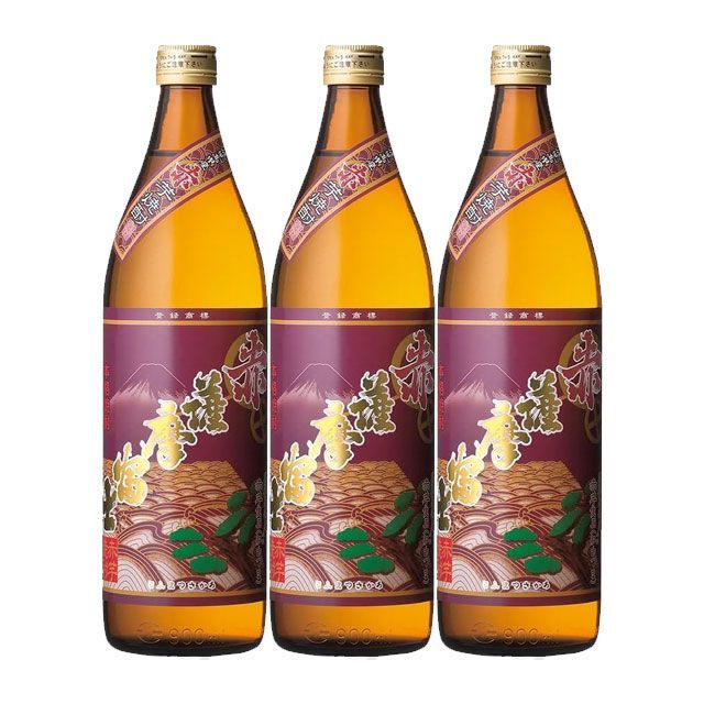 赤薩摩富士 25度 900ml×3本 芋焼酎 濱田酒造※北海道･東北エリアは別途運賃が1000円発生します。