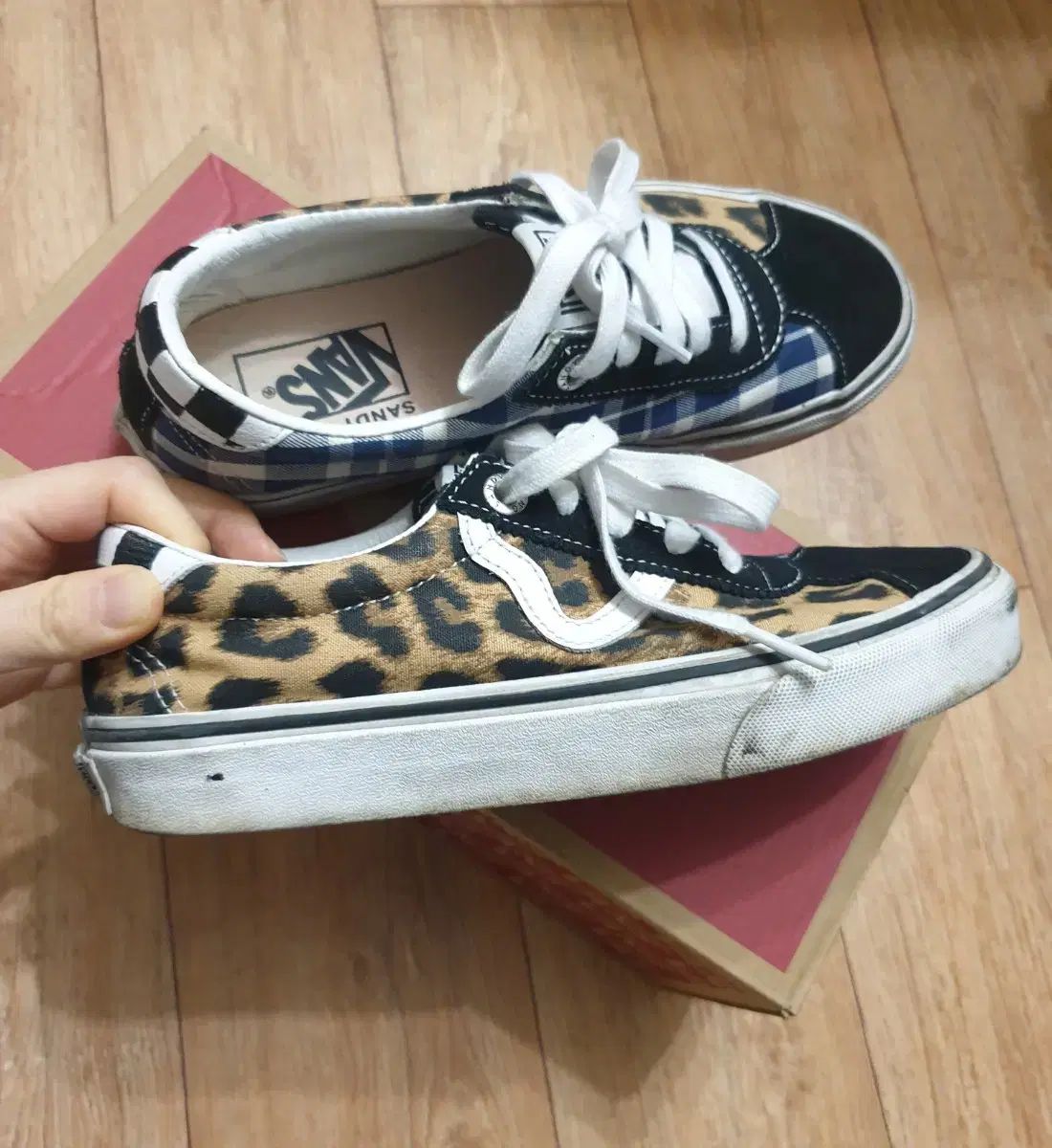 【雷市場（ポンジャン）商品韓国直送】 VANS(バンズ) X Sandy Liang(サンディーリアン) 限定モデル オールドスクール 230