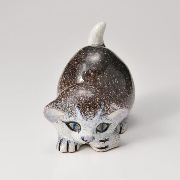 ヴィンテージオブジェ 猫「しっぽぴん！」 19cm 1960年代 Gunnar