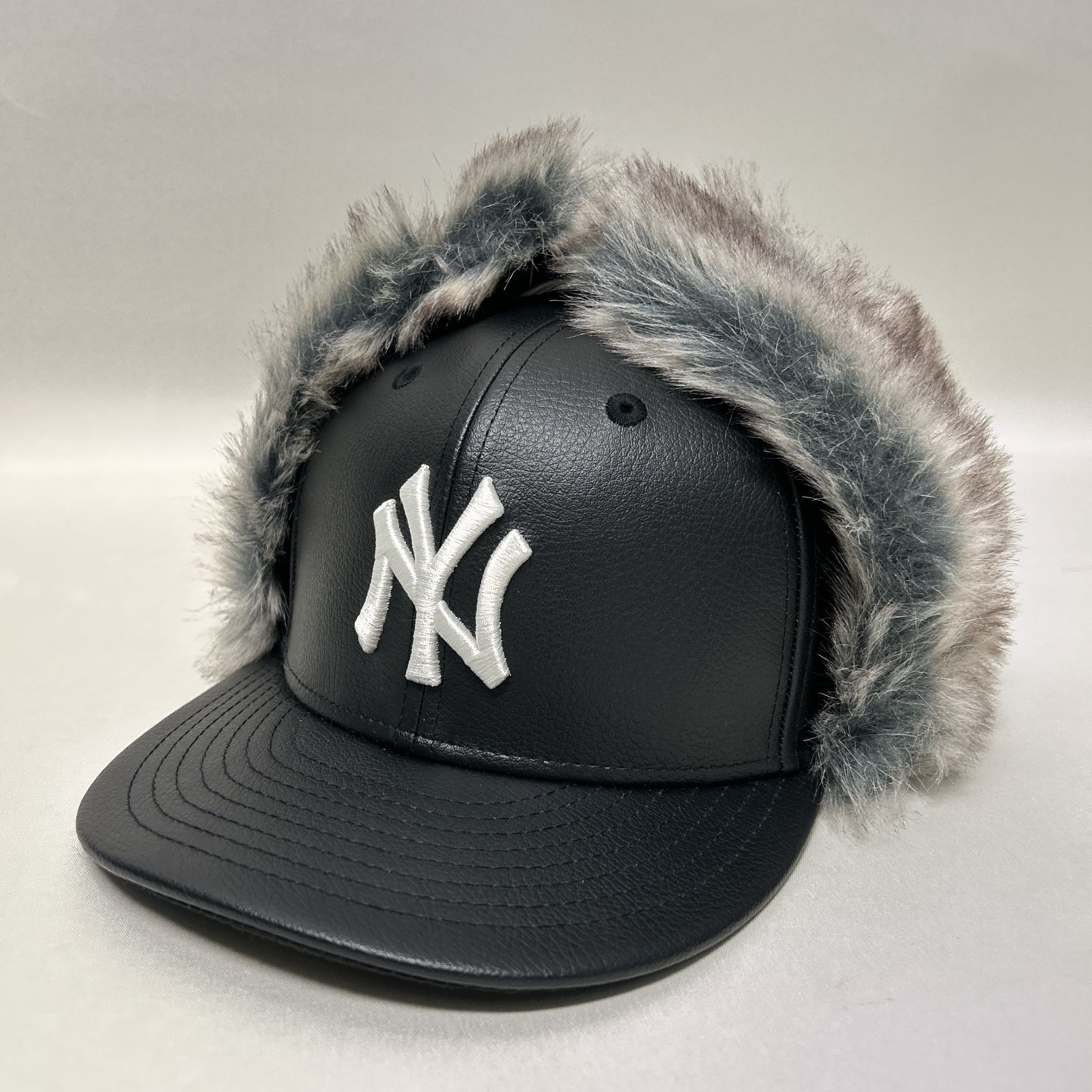 【浜館79-2007】 【店舗併売品】 NEW ERA ニューエラ　59FIFTY ドッグイヤーキャップ　キャップ 帽子 58.7cm 【中古品】