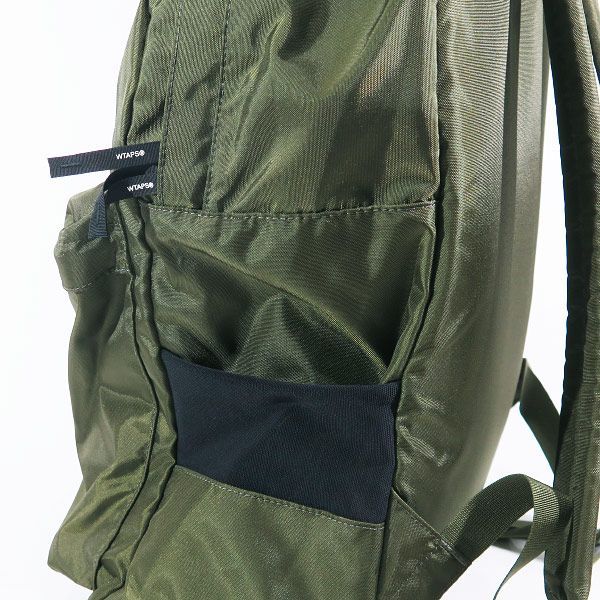 WTAPS ダブルタップス 21AW BOOK PACK/BAG/NYLON.CORDURA 212TQDT-CG01 ブック パック バッグ ナイロン コーデュラ オリーブドラブ リュック デイパック