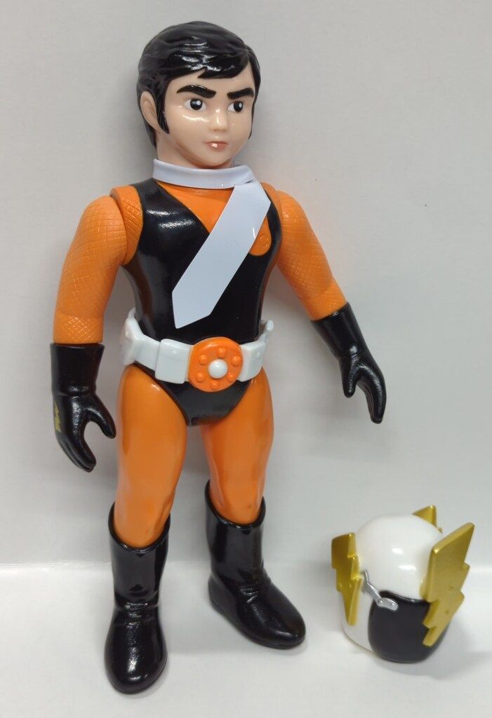 メディコム トイ 東映レトロソフビ 忍者キャプター 雷忍キャプター1