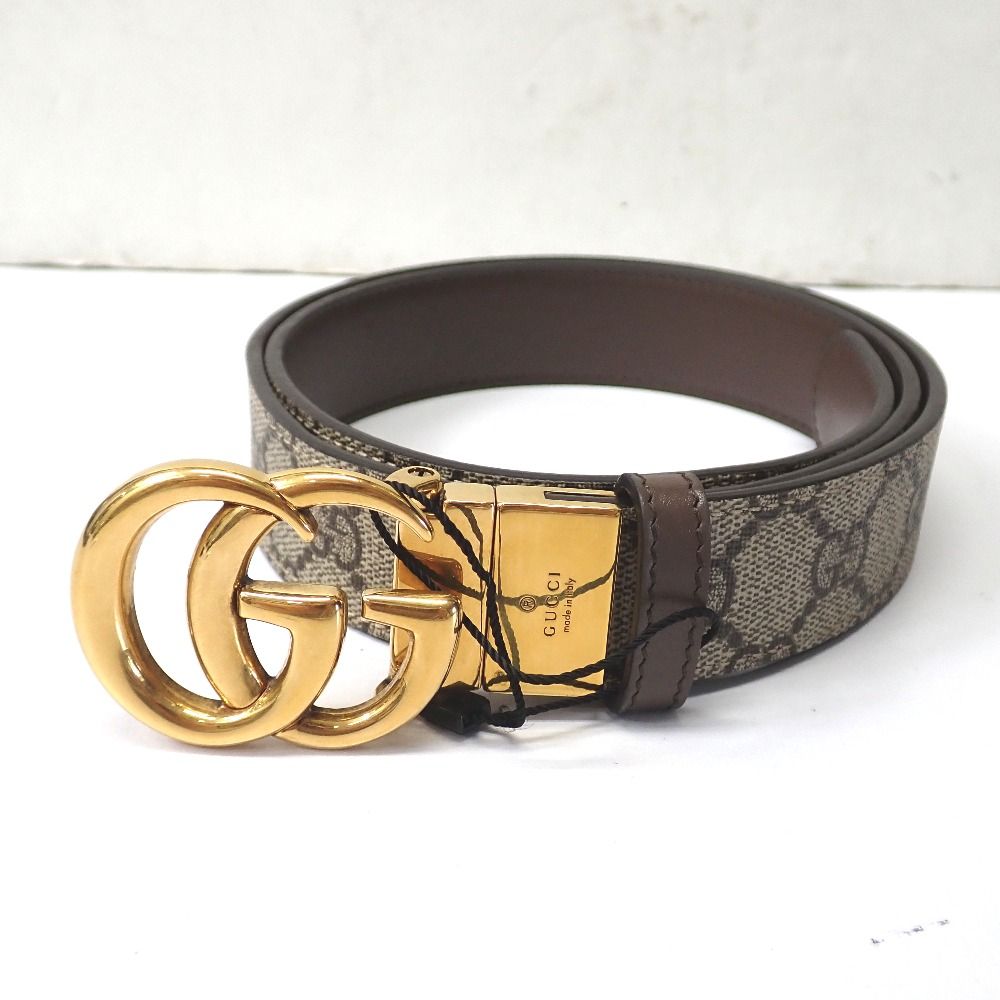 Ft625663 グッチ ベルト GGマーモント リバーシブル ベルト 659417 レディース GUCCI