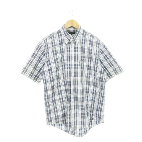 バーバリー ロンドン BURBERRY LONDON 半袖シャツ ボタンダウン