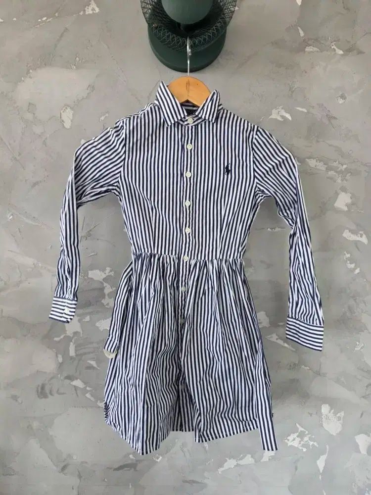 ポロ ラルフローレン ストライプシャツ ONE PIECE 7 ベルト 含む