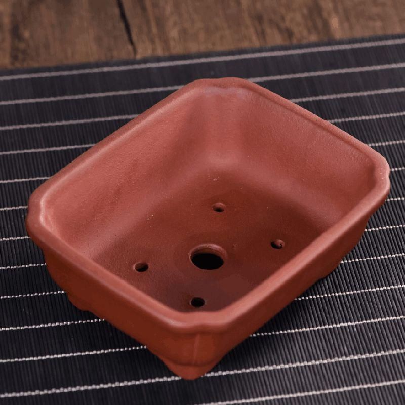 長方鉢 紫砂の鉢盆栽鉢 植木鉢 小品盆栽鉢 大品盆栽鉢