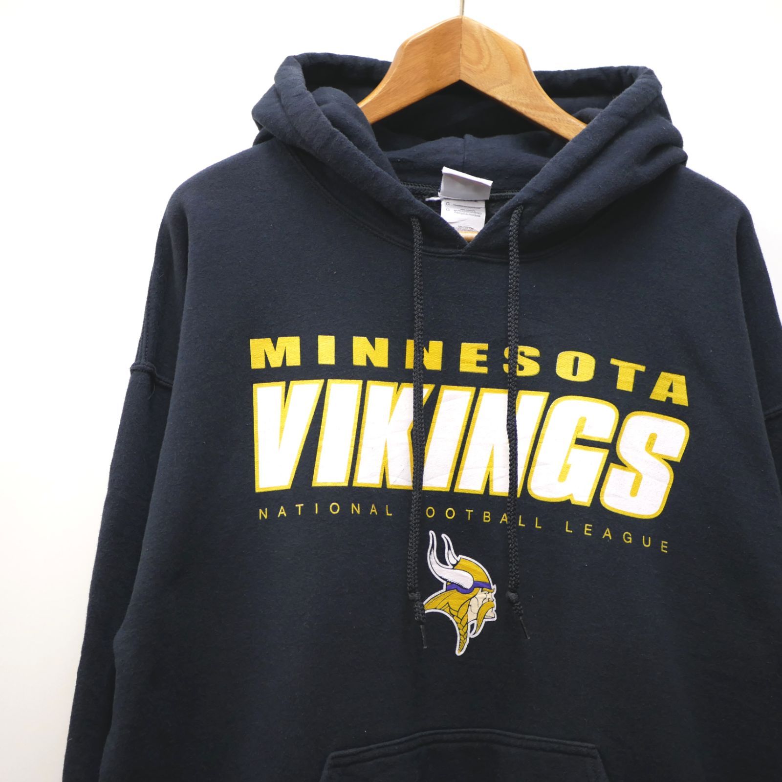 NFL プルオーバーパーカー VIKINGS アメフト プリント 古着 - メルカリ