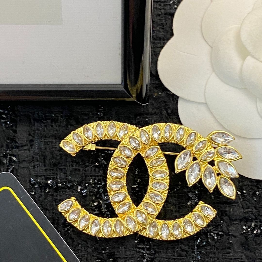 在庫一掃セール売れ筋ランキング シャネル 今日特価】CHANEL 22 金色麦穂ダイヤブローチ 年 アクセサリー