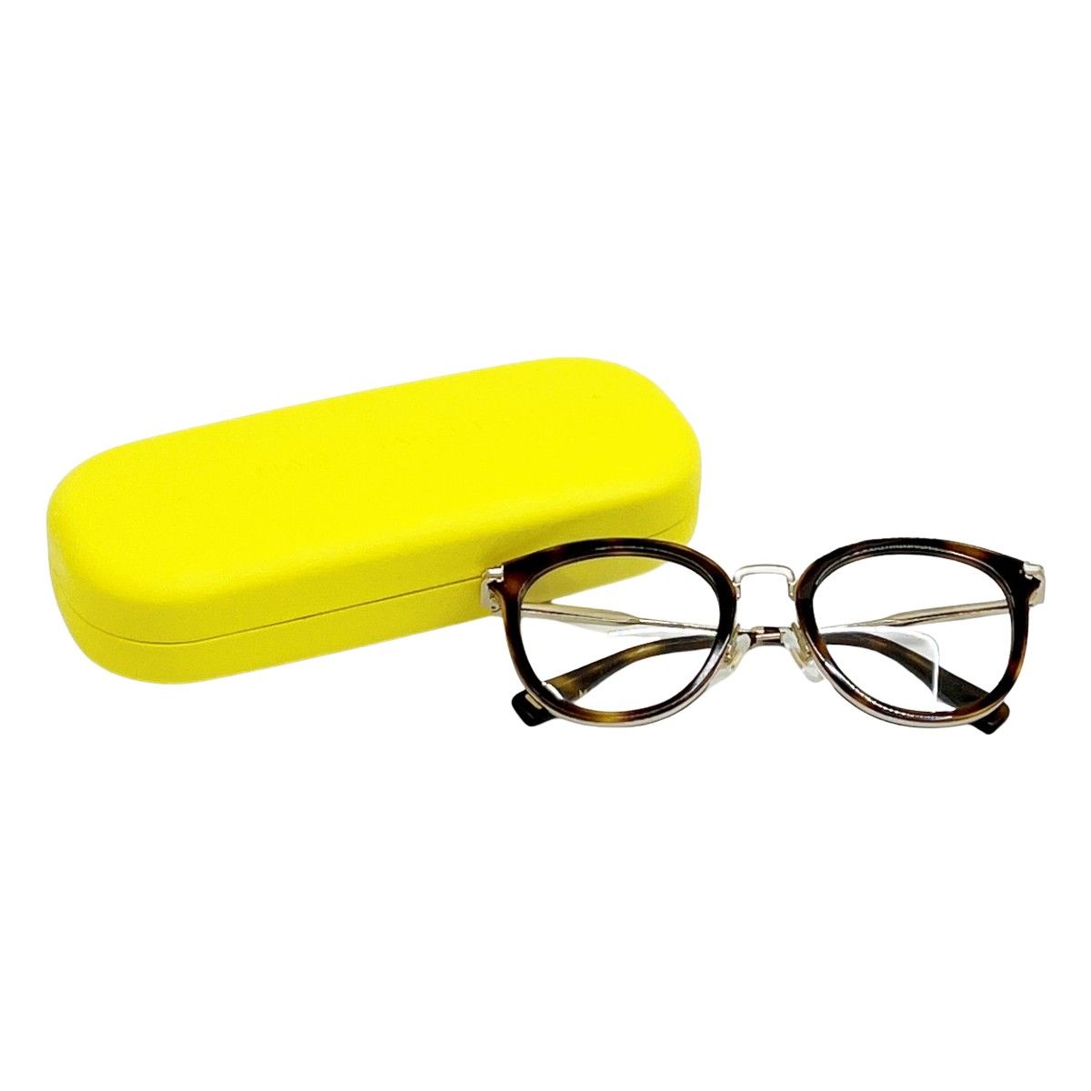 ◆◆MARC JACOBS マークジェイコブス 眼鏡 メガネ ケース付 ブラウン