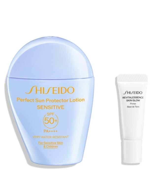 SHISEIDO サンケア パーフエクト サン プロテクター ローション センシティブ 50mL SPF50＋ PA＋＋＋＋ | 25年3月発売 | 日焼け止め ＵＶ ＋ 化粧下地特製サイズセット | ミルクタイプ | 無香料 | ローション ウォーター