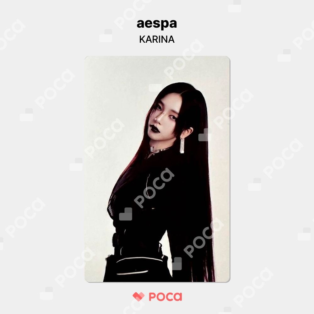 aespa カリナ トレカ aespa WEEK - #Whiplash_mood RANDOM