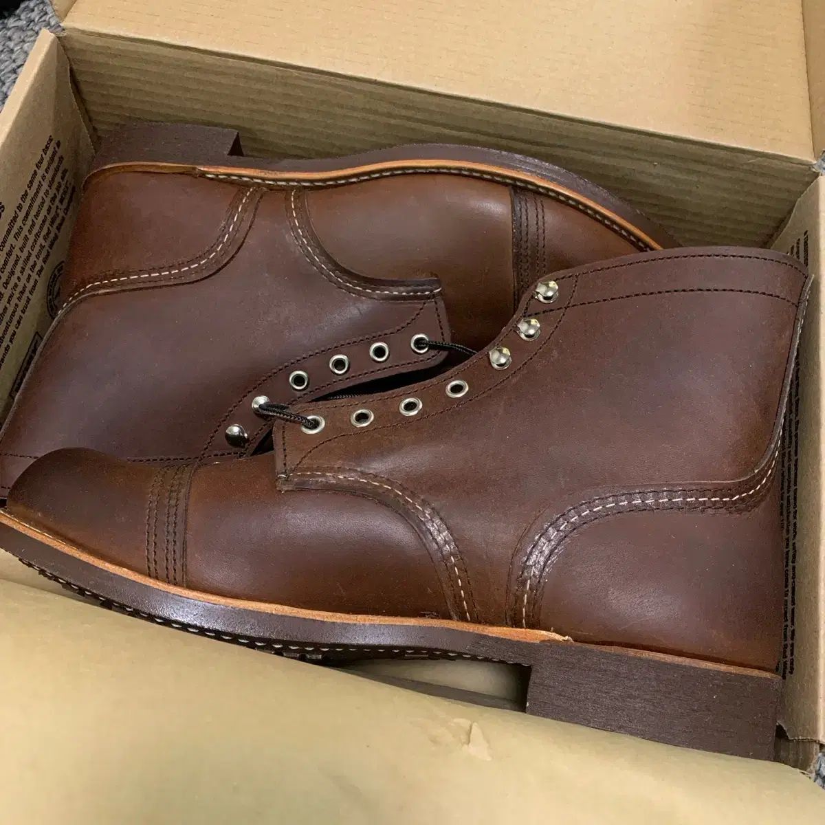 【雷市場（ポンジャン）商品韓国直送】 10D ／ 280 RED WING(レッドウィング) Iron Ranger(アイアンレンジャー)