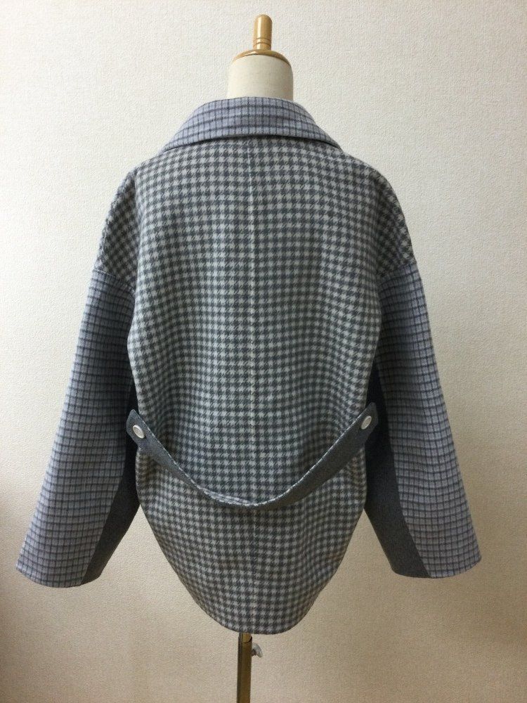 グレー系チェック