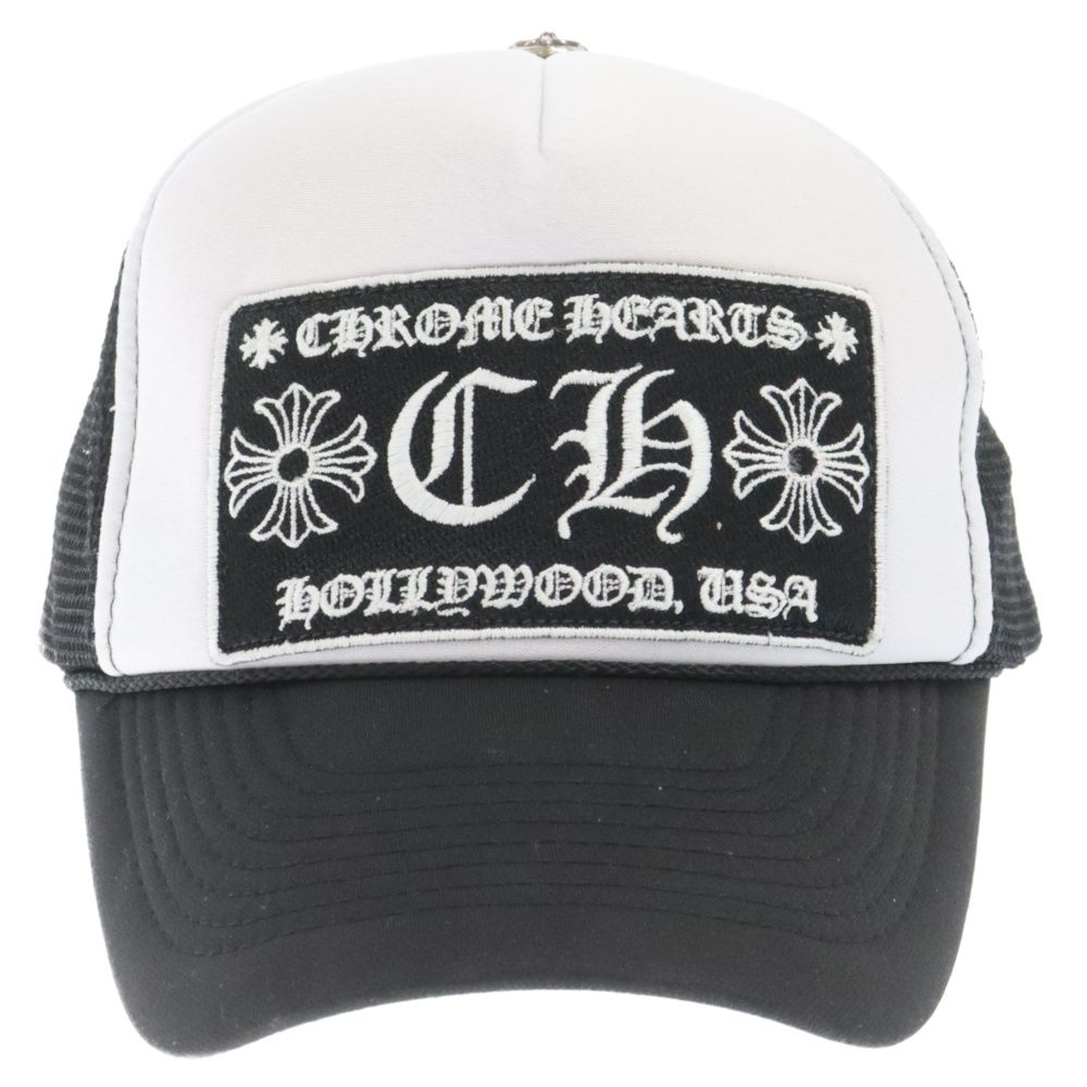 CHROME HEARTS (クロムハーツ) TRUCKER CAP CH刺繍トラッカー
