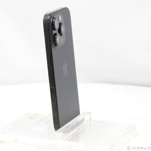 中古品〕 iPhone16 Pro 512GB ブラックチタニウム MYN43J／A SIM