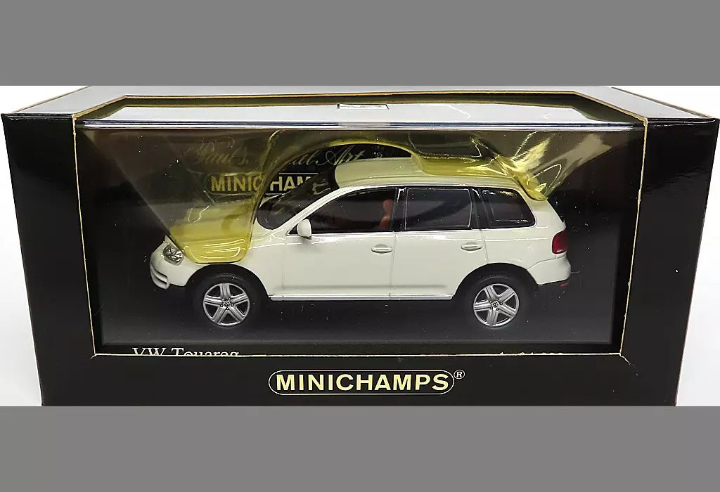 【中古】ミニカー 1/43 VW Touareg 2003(ホワイト) [400052001]