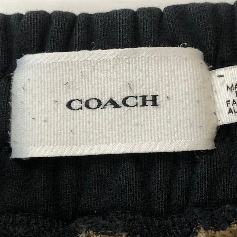 中古品】COACH コーチ SIGNATURE LOGO SWEAT JOGGER PANTS