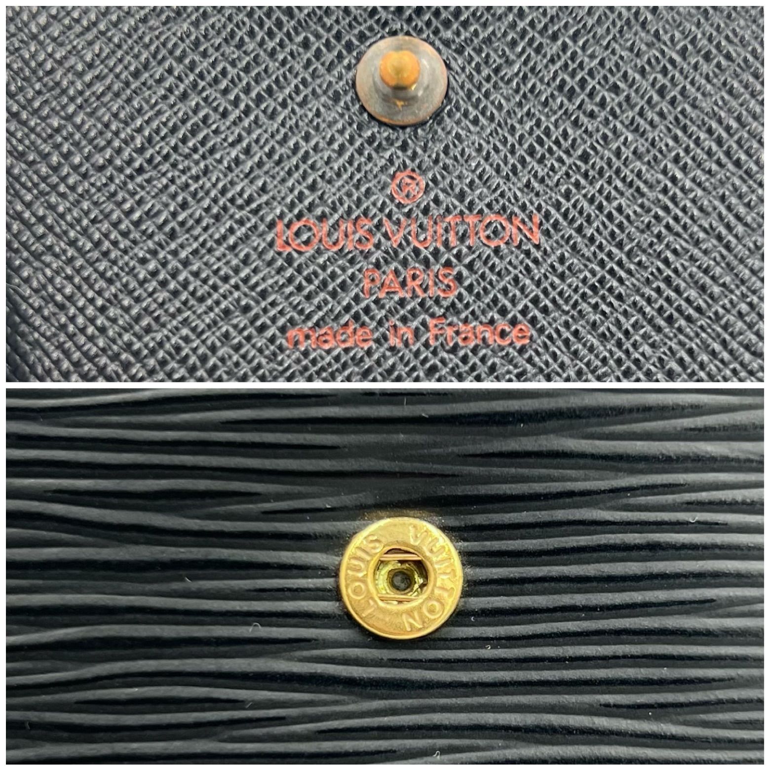 【外観美品】ルイヴィトン　 エピ　ポルトモネビエ　カルトクレディ　M63482 ルイヴィトン m63482 ポルト モネ ビエ カルト クレディ 折り