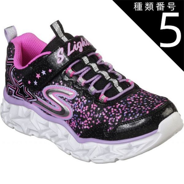 種類5:BKMT/18.5(0191665527800) Skechers(スケッチャーズ) 10920L 01GALAXYLIGHTS GALAXY LIGHTS カジュアルスニーカー