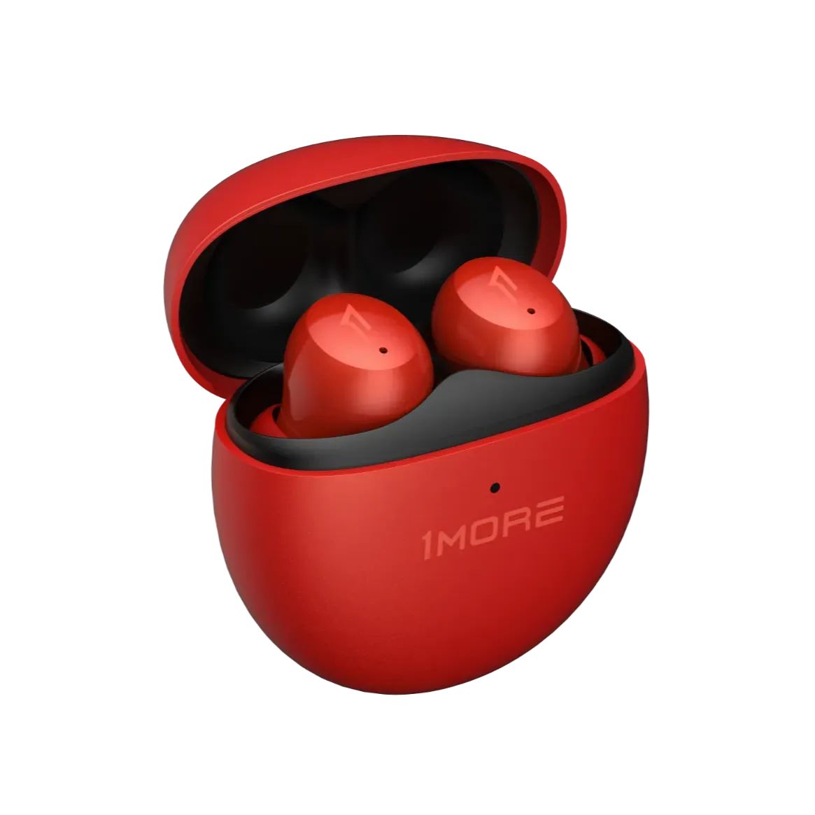 1MORE ComfoBudsMini 寝ホン ワイヤレスイヤホン 超小型 Bluetooth 5.2 SoundIDカスタマイズ AAC対応 脱着認識 IPX5防水 カナル型イヤホン ワイヤレス充電 通話マイク付き RED|レッド