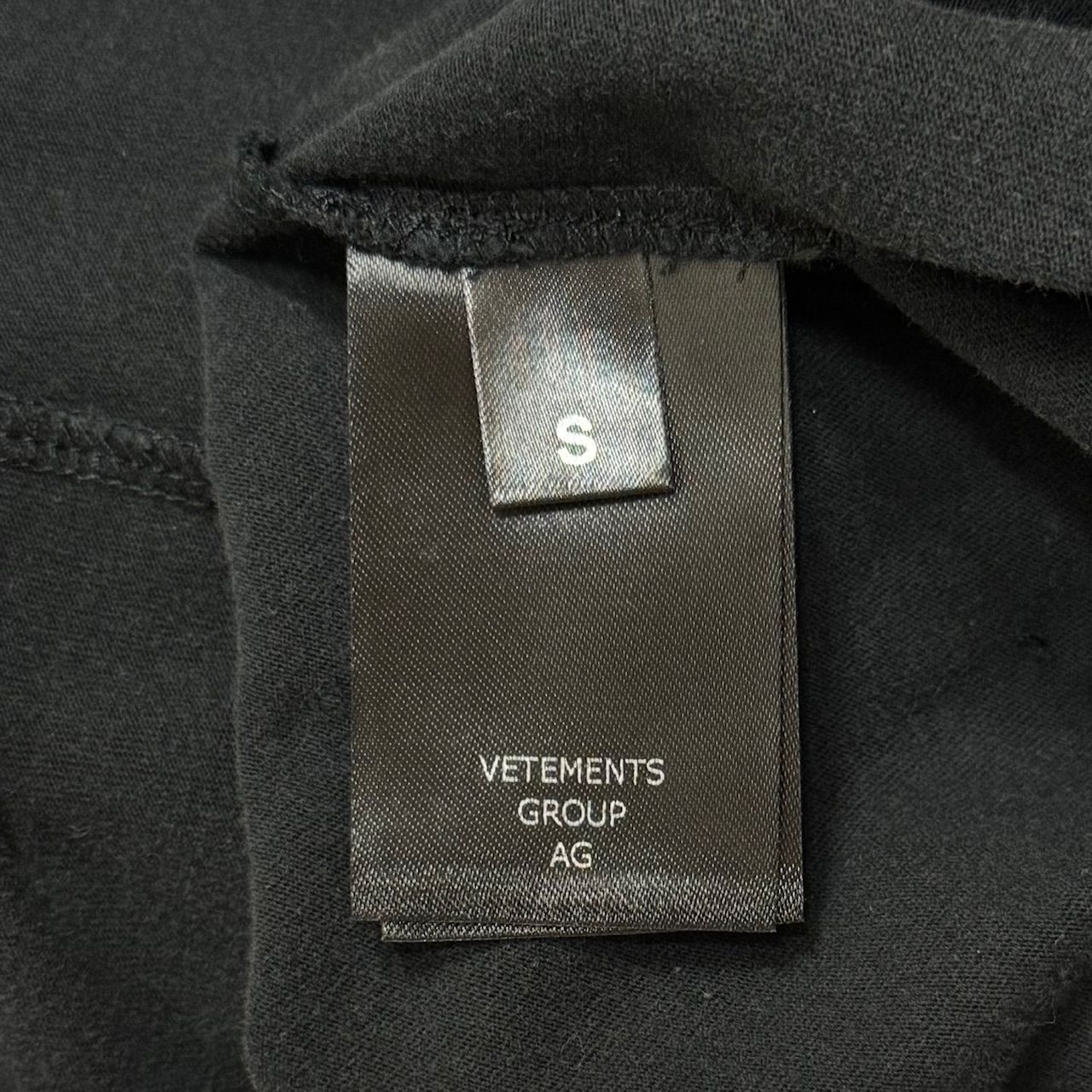 参考上代110000円 VETEMENTS Backstreet Boys OVER SIZED T