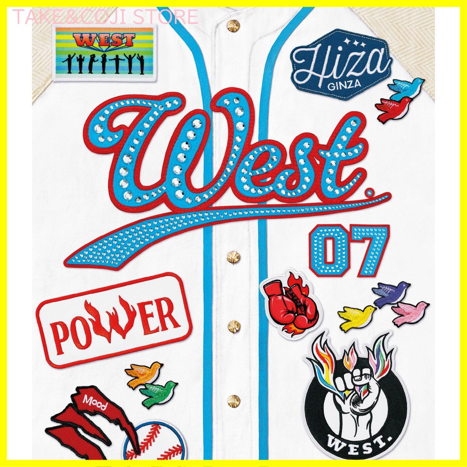 新品未開封】WEST. LIVE TOUR 2023 POWER (通常盤) (Blu-ray) WEST. (出演) 形式: Blu-ray -  メルカリ