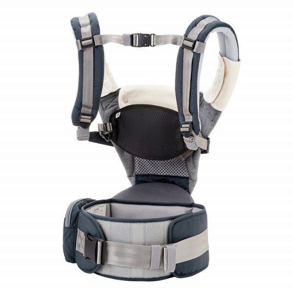 ポグネー ヒップシート ミキハウス 抱っこ紐 インディゴブルー ミキハウス×ポグネー 抱っこ紐 ベビーキャリア