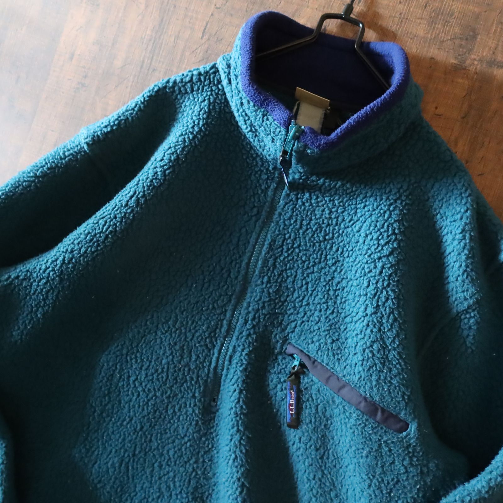 80s～ Vintage US古着☆L.L.Bean エルエルビーン ボアフリース 