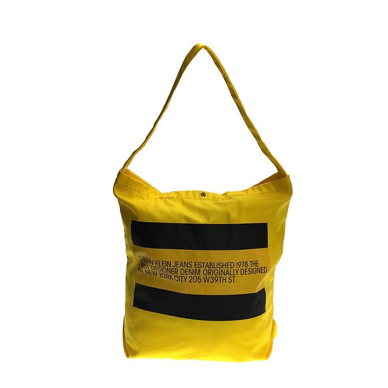 Calvin Klein Jeans / カルバンクラインジーンズ | 2way LOGO SML TOTE / ロゴ ショルダー トートバッグ / ユニセックス | ST |