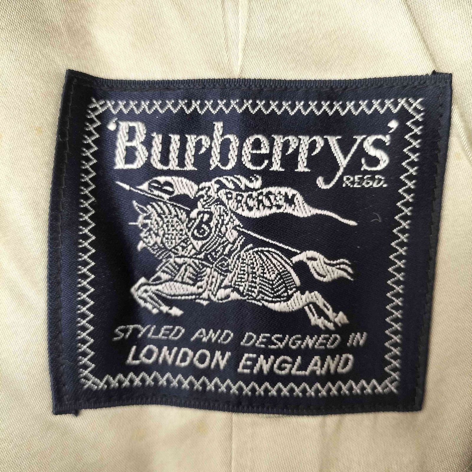 バーバリーズ BURBERRYS 70S~ STYLEDタグ ウールツイード