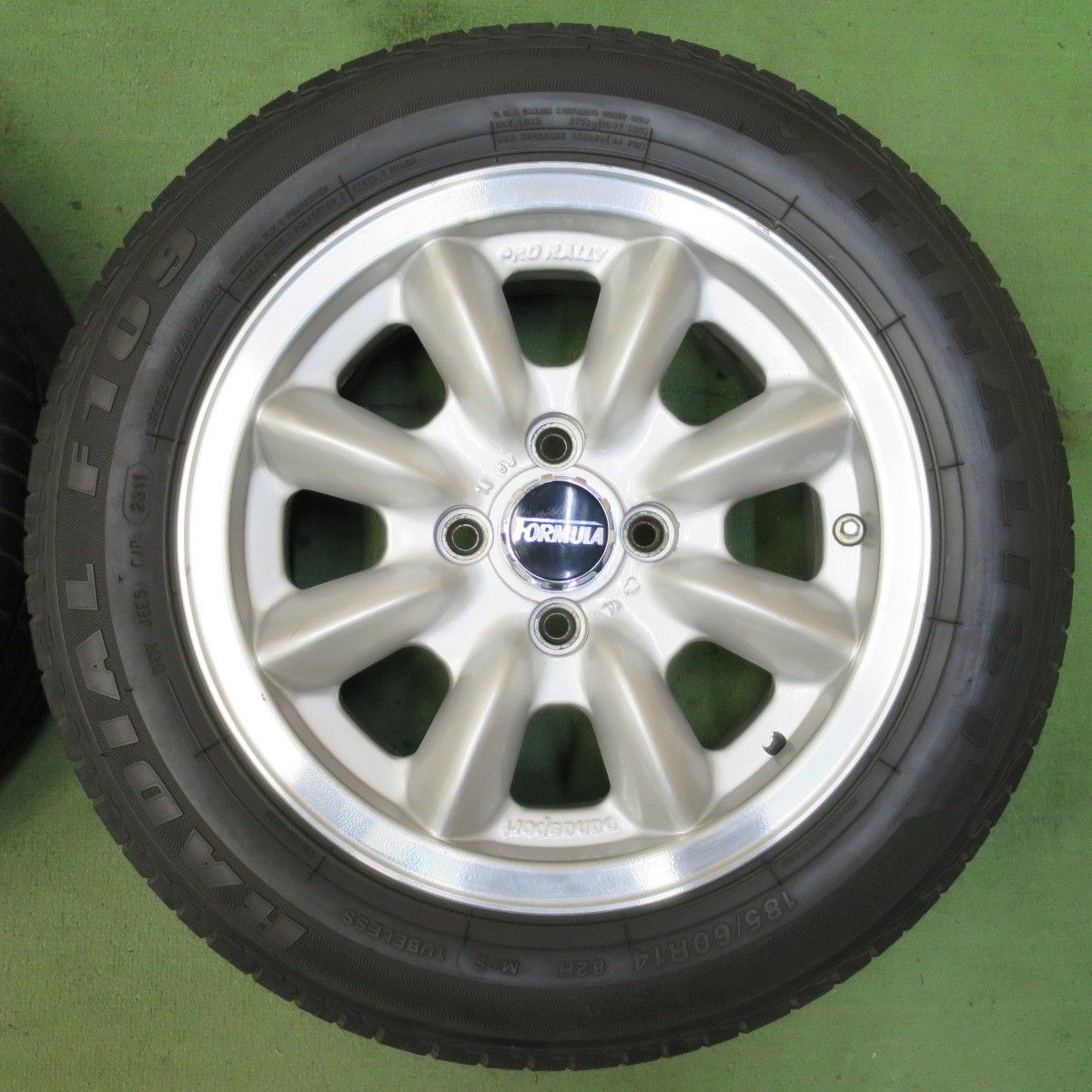 パナスポーツ プロラリー 14インチ 6J PCD100 4H ガンメタ艶消し 4本