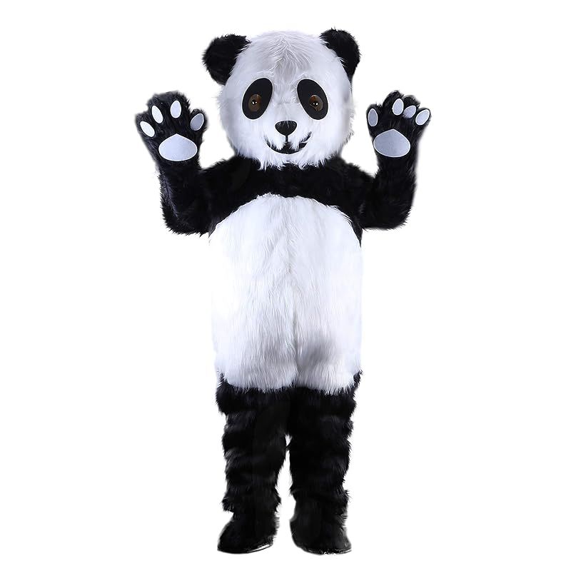 dorawithme パンダ 着ぐるみ 大人用 パンダ マスコット コスプレ 本格きぐるみ ハロウィン クリスマス 仮装 コスチューム イベント宣伝用品 0