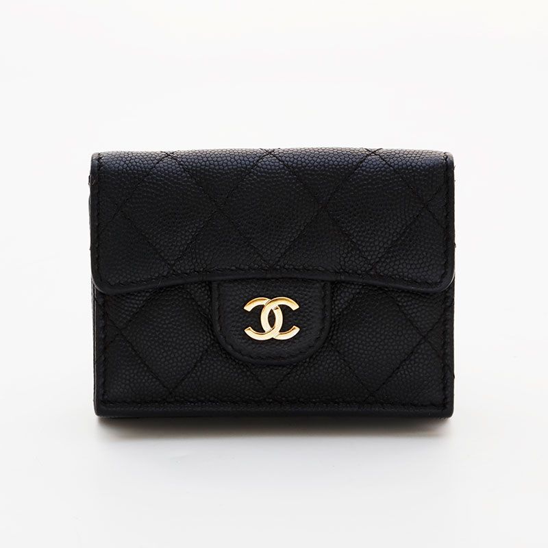 【国内即発★】CHANEL コインパース キャビア ミニ財布 CHANEL シャネル ジップ カードケース コインパース キャビア