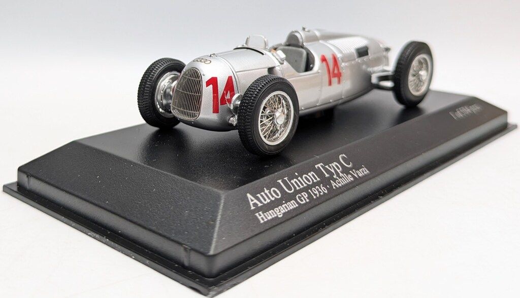 ポールズモデルアート 1/43ミニチャンプス AUTO UNION TYP C Humgarian 