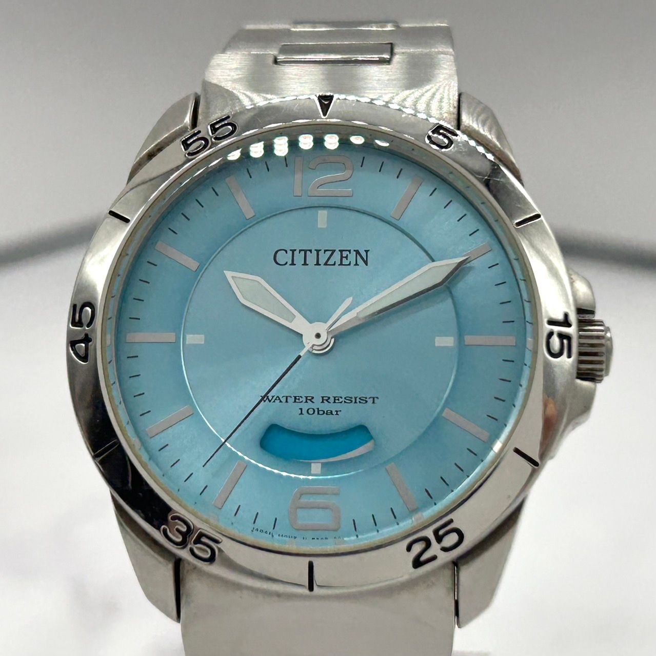 シチズン　F335--S017670美品 稼働品】美品 シチズン 腕時計 F335-S017670 メンズ クオーツ 10
