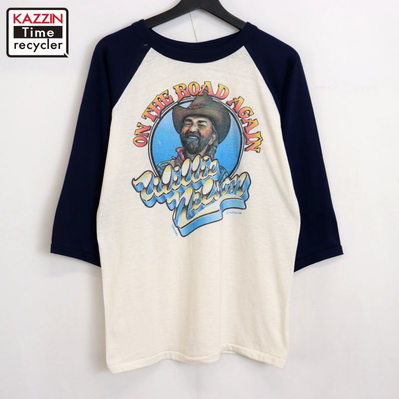 Willie Nelson ウィリーネルソン　Tシャツ Lサイズ ウィリーネルソン バンドTシャツ Willie Nelson T-Shirt# | Blue