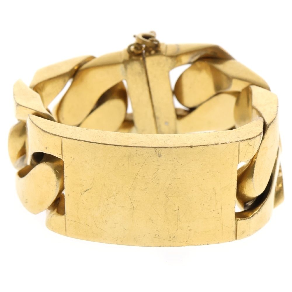 CELINE (セリーヌ) ID bracelet ブレスレット ゴールド - メルカリ