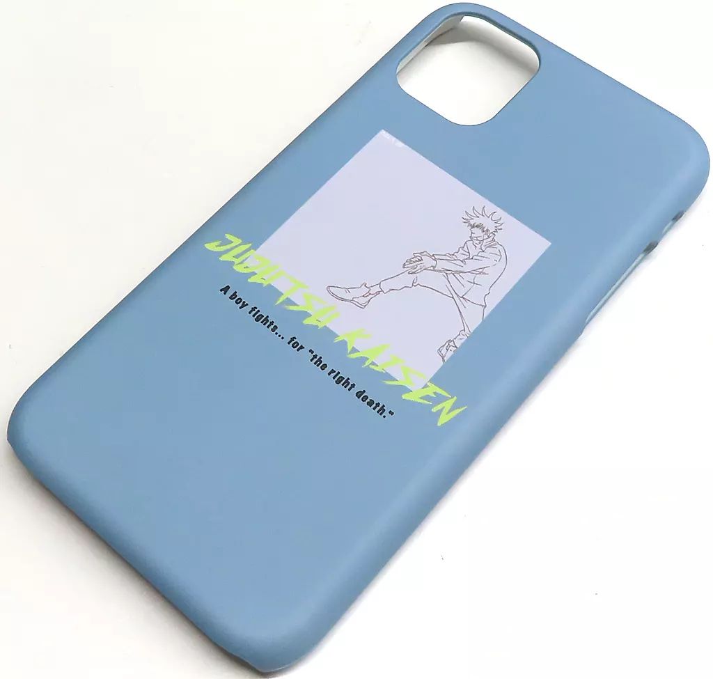 [Used] Cell Phone Jacket/Cover Megumi Fushiguro (Blue) iPhone 11/XR Compatible Smartphone Case “Jujutsu Kaisen x RAGEBLUE”