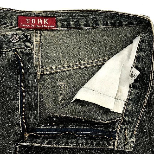 SOHK SCHOOL OF HARD KNOCKS バギーデニム 36 【公式通販】