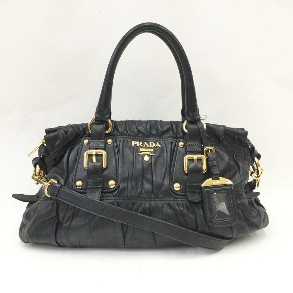 〇〇PRADA プラダ 2WAYバッグ ハンドバッグ BN1336 ブラック