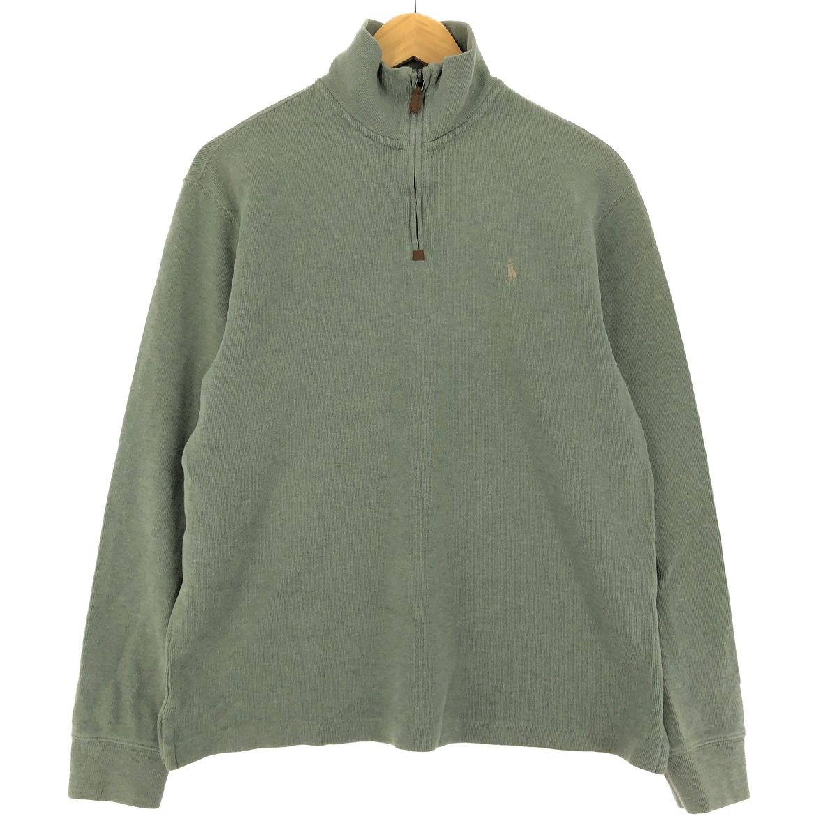 古着 ラルフローレン Ralph Lauren POLO by Ralph Lauren ハーフジップスウェットシャツ トレーナー メンズM/eaa427202