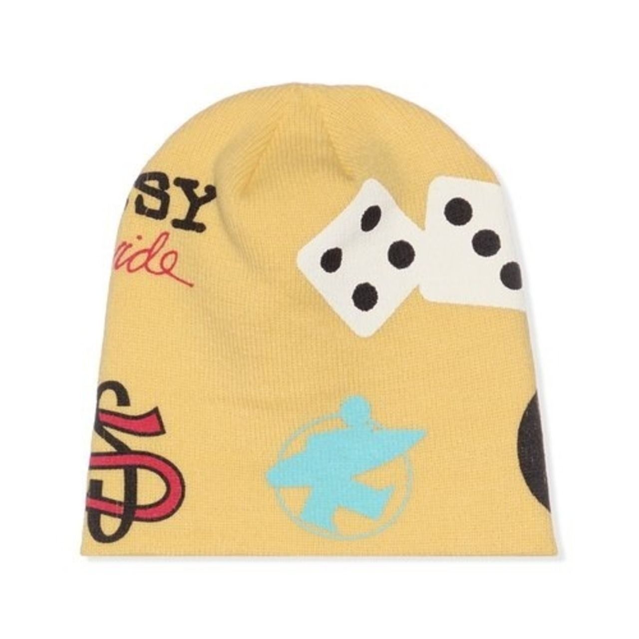 STUSSY ステューシー Mixed Logo Skullcap ニット帽 ビーニー