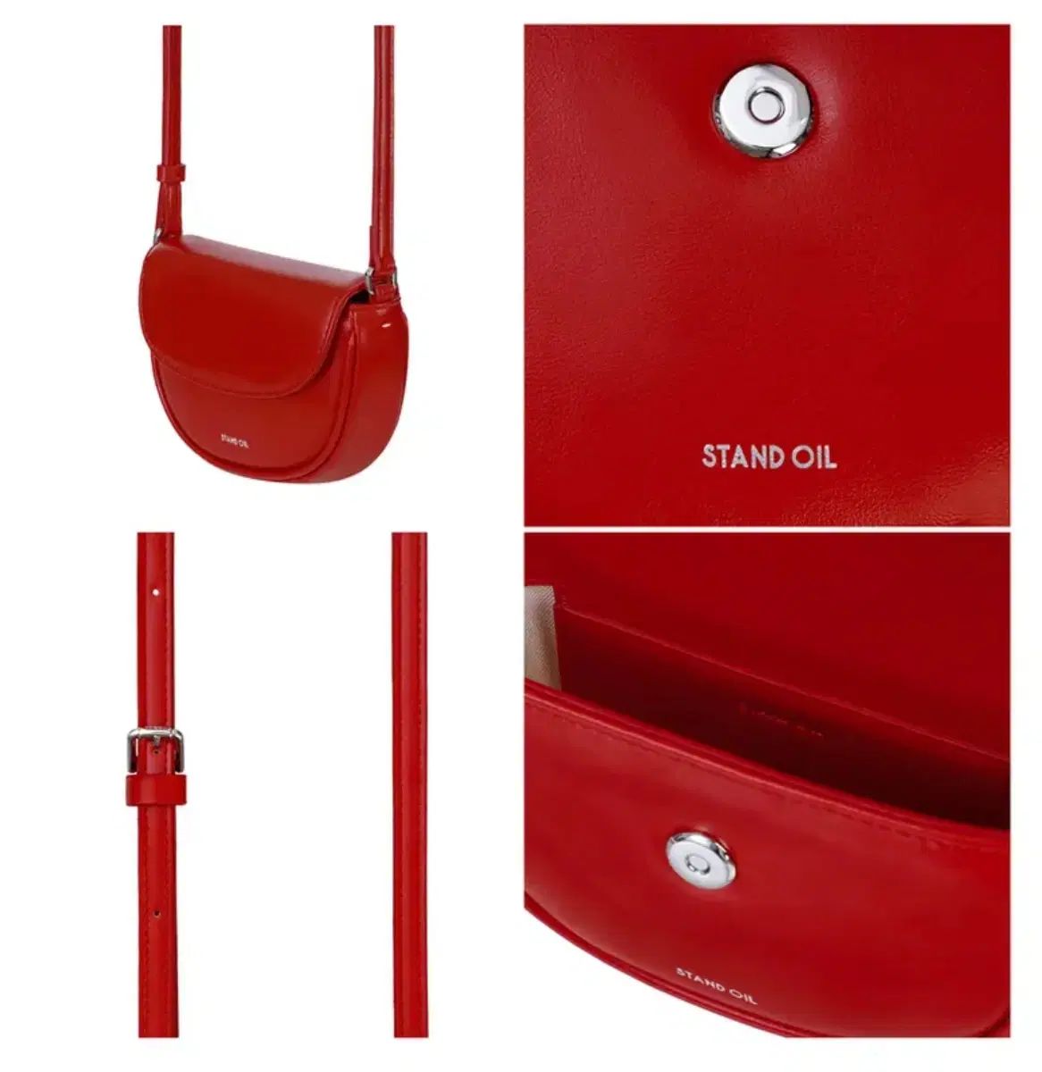 STAND OIL スタンドオイル ミノーバッグ Mino bag red