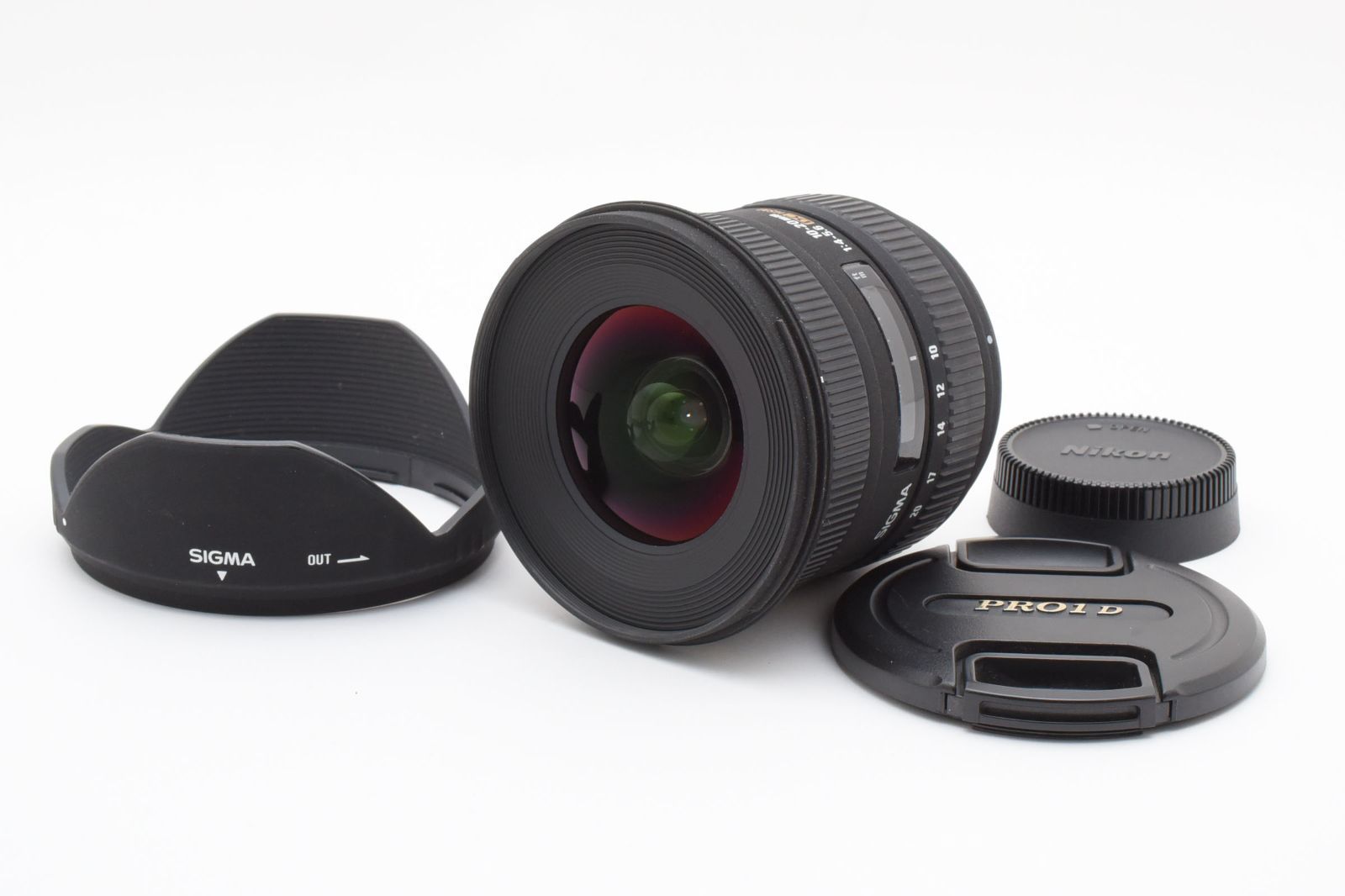 上品 シグマ SIGMA 10-20mm 4-5.6 EX DC HSM ニコン Nikon LL618.5 4064