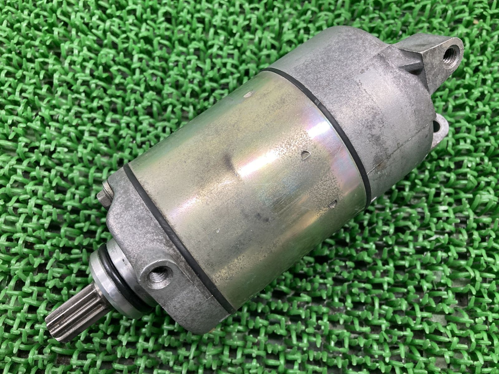 ゼファー400 セルモーター SM13 カワサキ 純正 バイク 部品 ZR400C スターター 機能的問題なし 割れ欠け無し 品薄 車検 Genuine