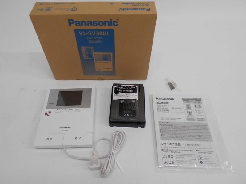 パナソニック Panasonic テレビドアホン 電源コード式 VL-SV38KL