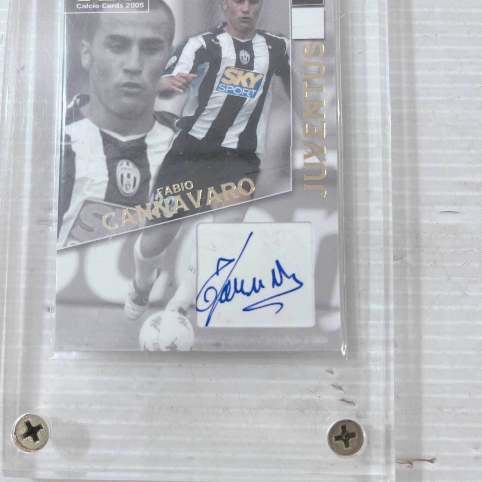 世界限定50枚！ FABIO CANNAVARO JUVENTUS ユベントス ファビオ