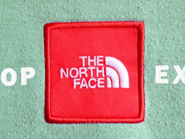 ノースフェイス プリント スウェット フード パーカー レディース S The North Face ボックスロゴ ワッペン アウトドア トレーナー 裏起毛 THE NORTH FACE（ザ ノースフェイス） 30%off ノースフェイス