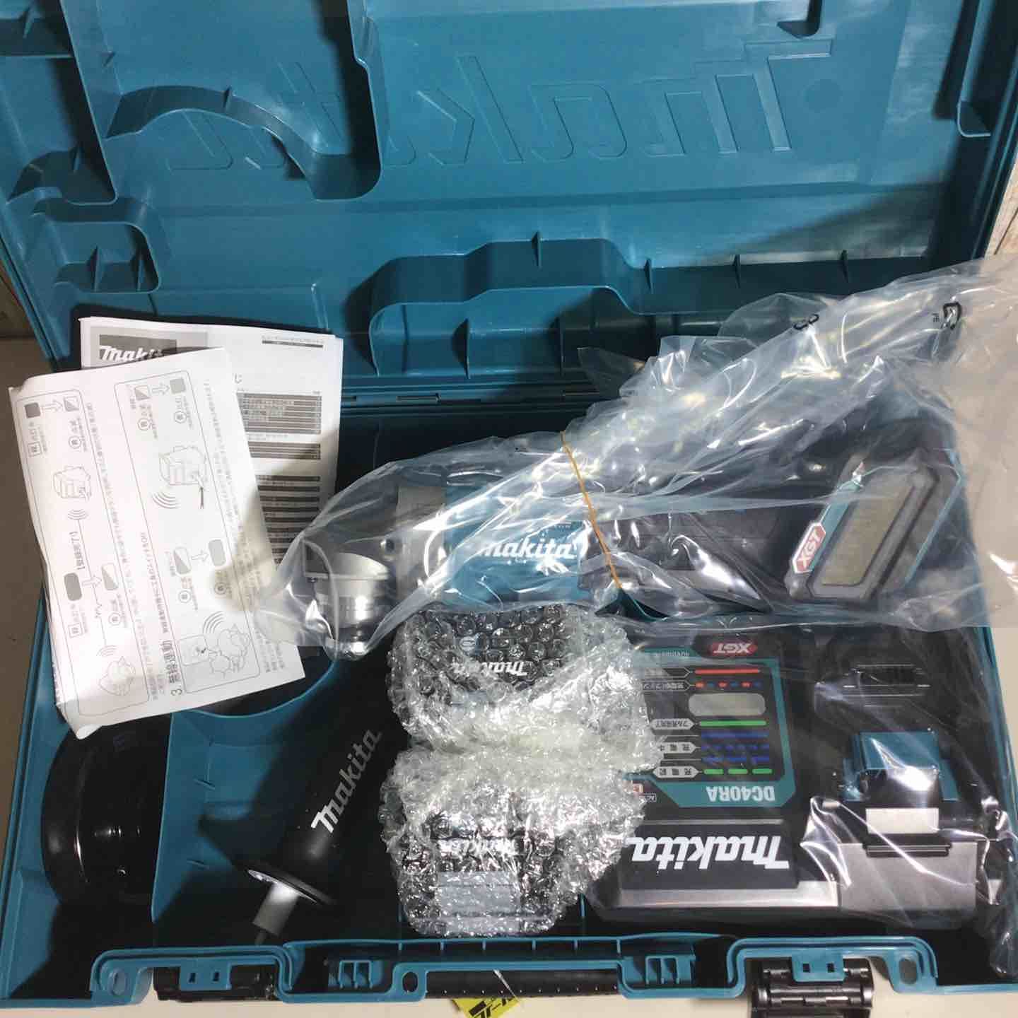 マキタ makita 100mm コードレスディスクグラインダ GA019GRMX フルセット グラインダ 純正 純正品 充電式 40V 戸田店